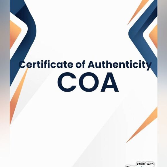 COA for Purchase - Picture 1 of 1